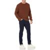 imageAmazon Essentials Oversized Crewneck Sweater for Men Textured CottonDeep Brown