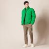 imageAmazon Essentials Oversized Crewneck Sweater for Men Textured CottonGreen