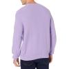 imageAmazon Essentials Oversized Crewneck Sweater for Men Textured CottonLavender