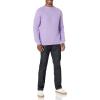 imageAmazon Essentials Oversized Crewneck Sweater for Men Textured CottonLavender