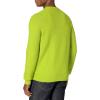 imageAmazon Essentials Oversized Crewneck Sweater for Men Textured CottonLime Green