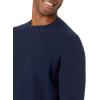imageAmazon Essentials Oversized Crewneck Sweater for Men Textured CottonNavy