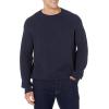 imageAmazon Essentials Oversized Crewneck Sweater for Men Textured CottonNavy