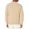 imageAmazon Essentials Oversized Crewneck Sweater for Men Textured CottonTan