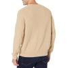 imageAmazon Essentials Oversized Crewneck Sweater for Men Textured CottonTan
