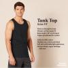 imageAmazon Essentials SlimFit Mens Tank  Casual WearBlackBlue
