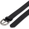 imageAmazon Essentials Womens Raw Edge Jeans Belt with Wide Waist StrapBlack