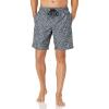 imageAmazon Essentials Mens 9quot Swim Trunks with Mesh Lining Pockets Drawstring ClosureCharcoal Graphic Marks