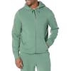imageAmazon Essentials Mens LongSleeve French Terry FullZip Hoodie Available in Big ampamp TallSage Green