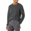 imageAmazon Essentials Mens LongSleeve Soft Touch Crewneck SweaterCharcoal Heather