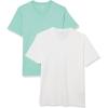 Mint Green /White