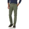 imageAmazon Essentials Mens SkinnyFit Washed Comfort Stretch Chino Pant Previously GoodthreadsOlive