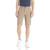 imageAmazon Essentials Mens SlimFit 11quot Lightweight Comfort Stretch Oxford Short Previously GoodthreadsKhaki Tan