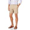 imageAmazon Essentials Mens SlimFit 7quot Stretch Chino ShortTan