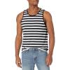 Black White Horizontal Stripe