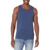 imageAmazon Essentials Mens Tank Top RegularFit UndershirtBlue Heather