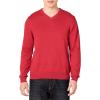 imageAmazon Essentials Mens VNeck Pullover Sweater Available in Big ampamp TallRed