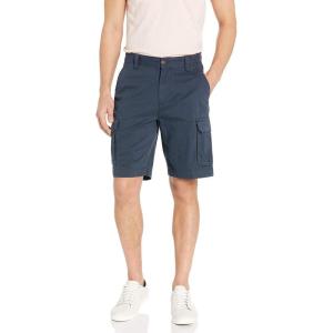 imageAmazon Essentials Mens 10quot ClassicFit Cargo Short Available in Big ampamp TallDark Navy