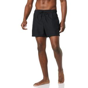 imageAmazon Essentials Mens 5quot Swim Trunks with Mesh Liner Board Shorts Bathing Suit for Swimming and BeachBlack