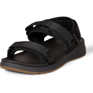 imageAmazon Essentials Mens Adjustable Triple Strap SandalBlack