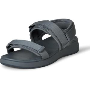 imageAmazon Essentials Mens Adjustable Triple Strap SandalGrey