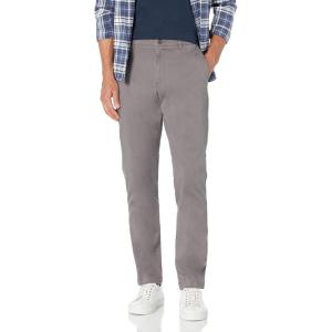 imageAmazon Essentials Mens AthleticFit Washed Comfort Stretch Chino Pant Previously GoodthreadsGrey