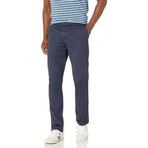 imageAmazon Essentials Mens AthleticFit Washed Comfort Stretch Chino Pant Previously GoodthreadsNavy
