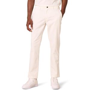 imageAmazon Essentials Mens AthleticFit Washed Comfort Stretch Chino Pant Previously GoodthreadsWhite