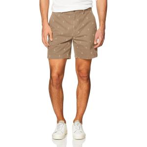 imageAmazon Essentials Mens ClassicFit 7quot Chino ShortsKhaki Brown Anchor