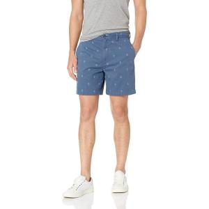 imageAmazon Essentials Mens ClassicFit 7quot Chino ShortsNavy Anchor