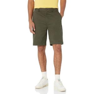 imageAmazon Essentials Mens ClassicFit 9quot Chino ShortDark Olive