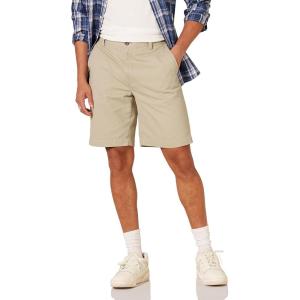 imageAmazon Essentials Mens ClassicFit 9quot Chino ShortKhaki