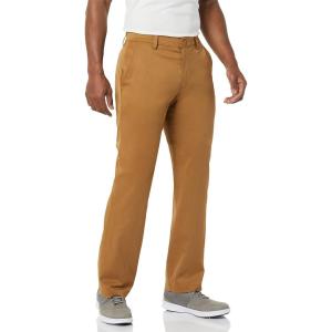 imageAmazon Essentials Mens ClassicFit Stretch Golf Pant  Discontinued ColorsLight Khaki Brown