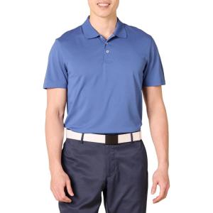 imageAmazon Essentials Mens Golf Polo Shirt Short Sleeve SlimFit QuickDryBlue