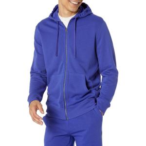 imageAmazon Essentials Mens LongSleeve French Terry FullZip Hoodie Available in Big ampamp TallRoyal Blue