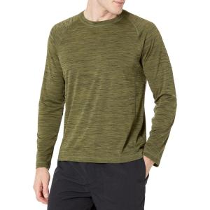 imageAmazon Essentials Mens LongSleeve QuickDry UPF 50 Swim TeeOlive Heather