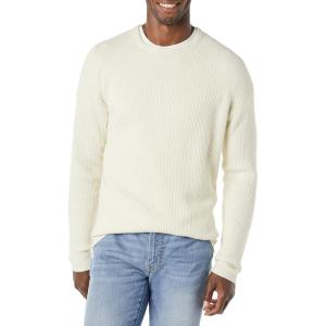 imageAmazon Essentials Mens LongSleeve Soft Touch Crewneck SweaterIvory
