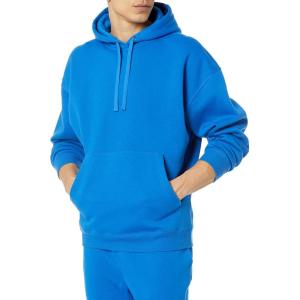 imageAmazon Essentials Mens OversizedFit Sweatshirt Hoodie Available in Big ampamp TallBright Blue