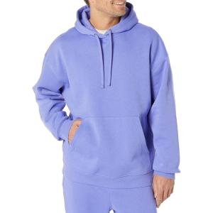 imageAmazon Essentials Mens OversizedFit Sweatshirt Hoodie Available in Big ampamp TallPurple Blue