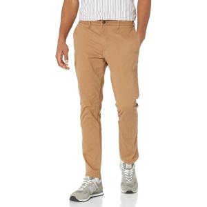 imageAmazon Essentials Mens SkinnyFit Washed Comfort Stretch Chino Pant Previously GoodthreadsKhaki Brown