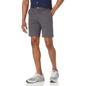 imageAmazon Essentials Mens SlimFit 9quot Chino ShortCharcoal
