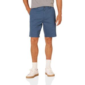 imageAmazon Essentials Mens SlimFit 9quot Chino ShortDeep Blue