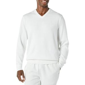 imageAmazon Essentials Mens VNeck Pullover Sweater Available in Big ampamp TallIvory