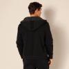 imageAmazon Essentials Hoodie For Men SherpaLined FullZip Fleece SweatshirtBlack