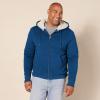 imageAmazon Essentials Hoodie For Men SherpaLined FullZip Fleece SweatshirtDark Blue
