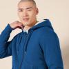 imageAmazon Essentials Hoodie For Men SherpaLined FullZip Fleece SweatshirtDark Blue