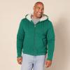 imageAmazon Essentials Hoodie For Men SherpaLined FullZip Fleece SweatshirtGreen