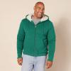 imageAmazon Essentials Hoodie For Men SherpaLined FullZip Fleece SweatshirtGreen