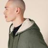 imageAmazon Essentials Hoodie For Men SherpaLined FullZip Fleece SweatshirtOlive