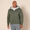 imageAmazon Essentials Hoodie For Men SherpaLined FullZip Fleece SweatshirtOlive